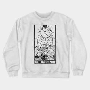 Tarot Card - Moon Crewneck Sweatshirt